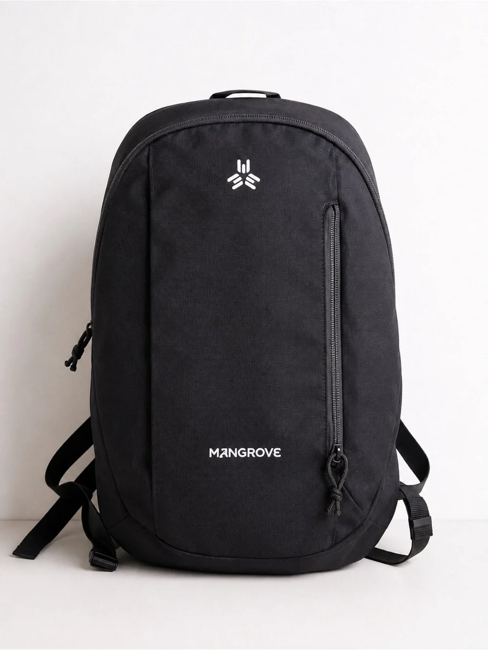 Mangrove Black Lightweight Backpack Travel School Hiking Daypack Unisex